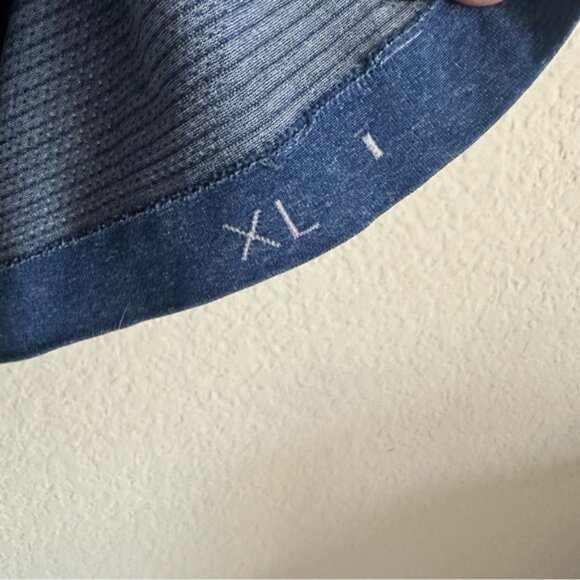 Lululemon Metal Vent Tech Short-Sleeve Shirt Men's Original Slim Fit Blue Sz XL - Picture 10 of 10